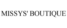 MISSYS' BOUTIQUE trademark