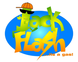 JACK FLASH...ITS A GAS! trademark