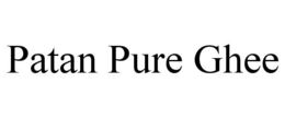 PATAN PURE GHEE trademark
