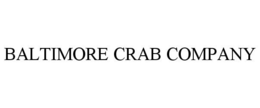 BALTIMORE CRAB COMPANY trademark