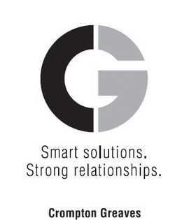 CG SMART SOLUTIONS. STRONG RELATIONSHIPS.   CROMPTON GREAVES trademark