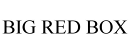 BIG RED BOX trademark