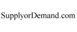 SUPPLYORDEMAND.COM trademark