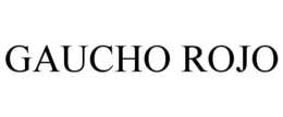 GAUCHO ROJO trademark