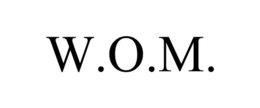 W.O.M. trademark