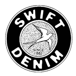 SWIFT DENIM SINCE 1882 trademark