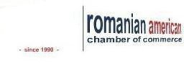 ROMANIAN AMERICAN CHAMBER OF COMMERCE - SINCE 1990 trademark