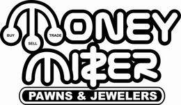 BUY SELL TRADE MONEY MIZER PAWNS & JEWELERS trademark