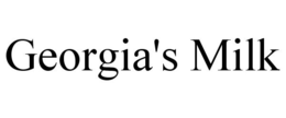 GEORGIA'S MILK trademark