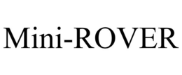 MINI-ROVER trademark