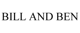 BILL AND BEN trademark
