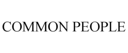COMMON PEOPLE trademark