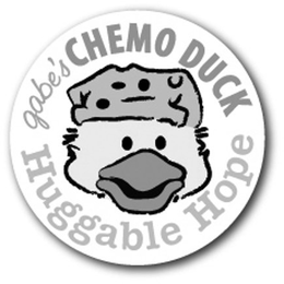 GABE'S CHEMO DUCK HUGGABLE HOPE trademark