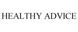 HEALTHY ADVICE trademark