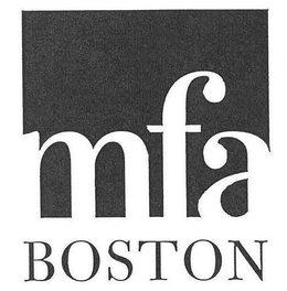 MFA BOSTON trademark