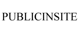 PUBLICINSITE trademark