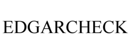 EDGARCHECK trademark