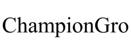 CHAMPIONGRO trademark
