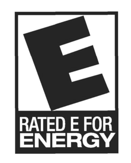E RATED E FOR ENERGY trademark