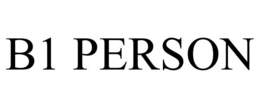 B1 PERSON trademark