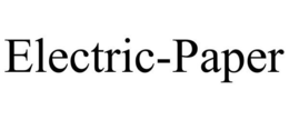 ELECTRIC-PAPER trademark