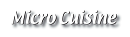 MICRO CUISINE trademark