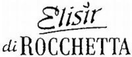 ELISIR DI ROCCHETTA trademark