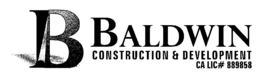 B BALDWIN CONSTRUCTION & DEVELOPMENT CA LIC# 889858 trademark