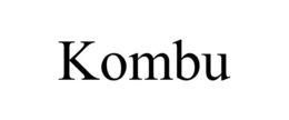 KOMBU trademark