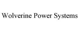 WOLVERINE POWER SYSTEMS trademark