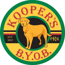 KOOPER'S B.Y.O.B. EST. 1897 PRK trademark