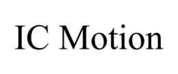 IC MOTION trademark