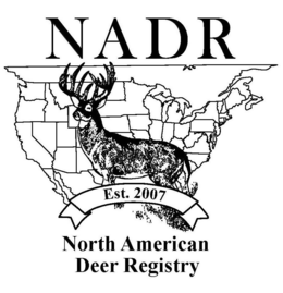 NADR EST. 2007 NORTH AMERICAN DEER REGISTRY trademark