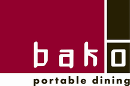 BAKO PORTABLE DINING trademark