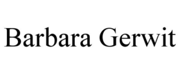 BARBARA GERWIT trademark