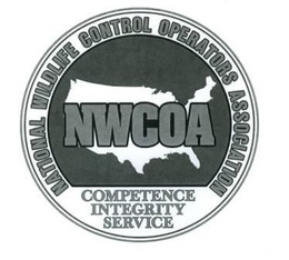 NATIONAL WILDLIFE CONTROL OPERATORS ASSOCIATION NWCOA COMPETENCE INTEGRITY SERVICE trademark