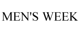 MEN'S WEEK trademark