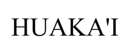 HUAKA'I trademark