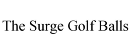 THE SURGE GOLF BALLS trademark