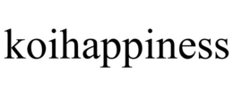 KOIHAPPINESS trademark