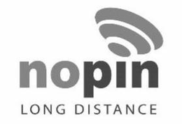 NOPIN LONG DISTANCE trademark