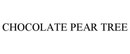 CHOCOLATE PEAR TREE trademark
