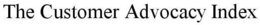 THE CUSTOMER ADVOCACY INDEX trademark