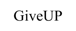 GIVEUP trademark