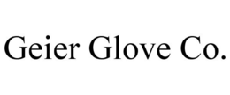 GEIER GLOVE CO. trademark