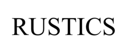 RUSTICS trademark
