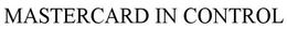 MASTERCARD IN CONTROL trademark