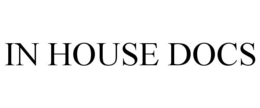 IN HOUSE DOCS trademark