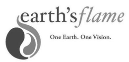 EARTH'S FLAME ONE EARTH. ONE VISION. trademark