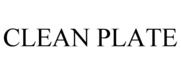 CLEAN PLATE trademark